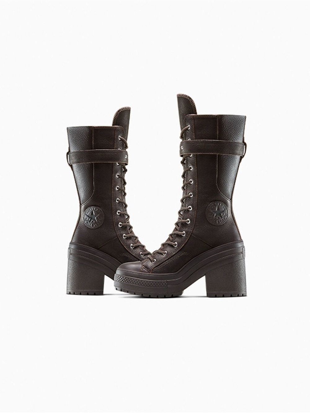 CONVERSE CHUCK 70 DE LUXE HEEL XX PLATFORM HIGH 'MUDGUARD BUCKLES’ BOOT - Picture 7 of 10